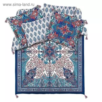 Постельное бельё 2 сп Buse, размер 215х240 см, 175х210 см, 50х70 см - 2 шт, 70х70 см - 2 шт