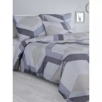 Постельное бельё 2 сп Elverum, размер 180х214 см, 175х215 см, 70х70 см - 2 шт