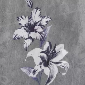 Постельное бельё 2 сп Экономь и Я "Лилии" 173х215см, 175х214 см, 50х70 см-2 шт, 60 г/м2, микрофибра