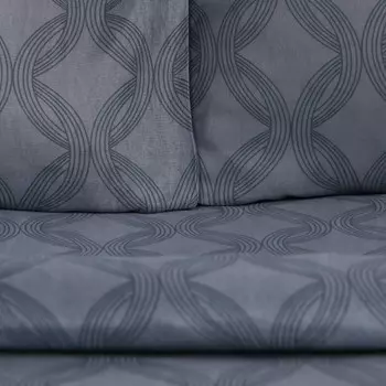 Постельное бельё 2 сп Экономь и Я "Виньетка" 173х215см, 175х214см, 50х70см-2 шт, 60 г/м2, микрофибра