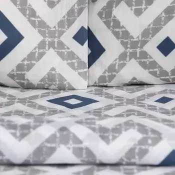 Постельное бельё 2 сп Экономь и Я "Тетрис" 173х215см, 175х214см, 50х70см-2шт, 60г/м2, микрофибра