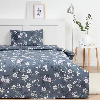 Постельное бельё 2-спальное «Экономь и Я» Bloom, микрофибра