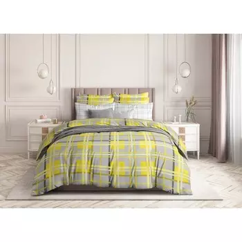 Постельное бельё 2 сп Long island, размер 214х220 см, 175х215 см, 70х70 см - 2 шт