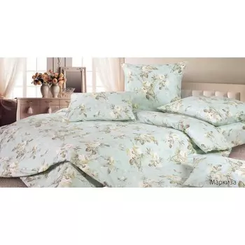 Постельное бельё 2 сп «Маркиза», размер 220х240 см, 175х215 см, 70х70 см - 2шт, 50х70 - 2 шт