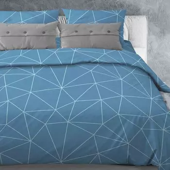 Постельное бельё 2-спальное «Атра. Полигон», бязь