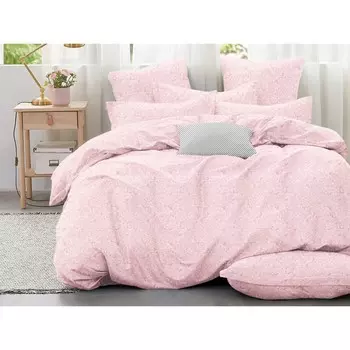 Постельное бельё 2 сп Poplin Jacquard, размер 200x220 см, 175x215 см, 70x70 см - 2 шт