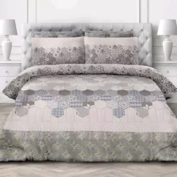 Постельное бельё 2 сп, размер 220x240 см, 175x215 см, 70x70 см - 2 шт