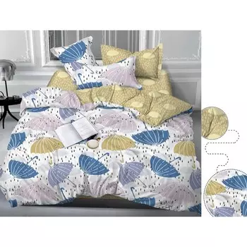 Постельное бельё 2 сп, размер 220x240 см, 175x215 см, 70x70 см - 2 шт