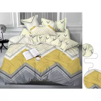 Постельное бельё 2 сп, размер 220x240 см, 175x215 см, 70x70 см - 2 шт