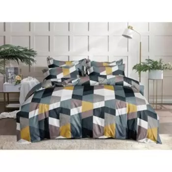 Постельное бельё 2 сп, размер 220x240 см, 175x215 см, 70x70 см - 2 шт