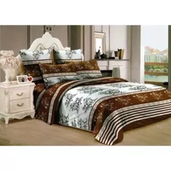 Постельное бельё 2 сп, размер 220x240 см, 200x220 см, 70x70 см - 2 шт