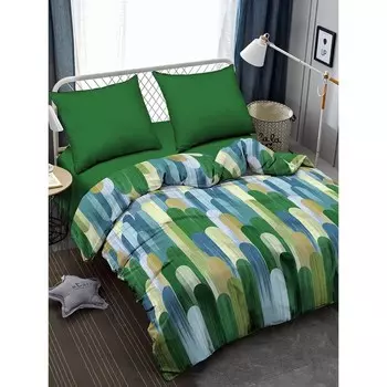 Постельное бельё 2 сп, размер 215x240 см, 175x215 см, 70x70 см - 2 шт