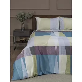 Постельное бельё 2 сп, размер 215x240 см, 180x210 см, 50x70 см - 2 шт