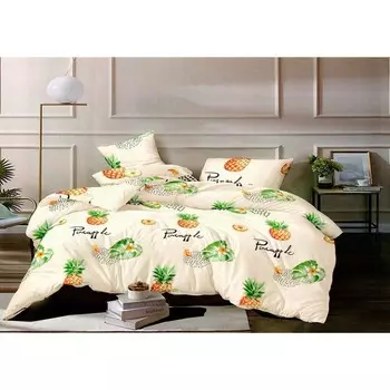 Постельное бельё 2 сп, размер 220x240 см, 175x215 см, 70x70 см - 2 шт