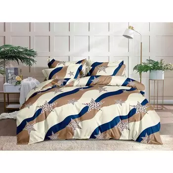 Постельное бельё 2 сп, размер 220x240 см, 175x215 см, 70x70 см - 2 шт