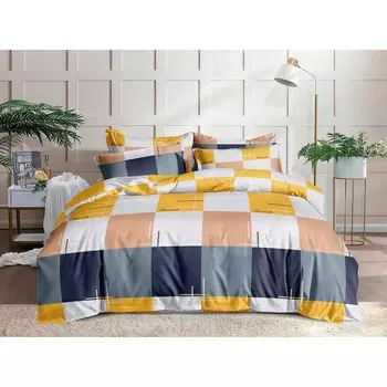 Постельное бельё 2 сп, размер 220x240 см, 175x215 см, 70x70 см - 2 шт