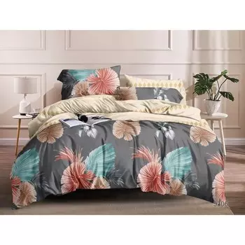 Постельное бельё 2 сп, размер 220x240 см, 175x215 см, 70x70 см - 2 шт