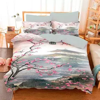 Постельное бельё 2 сп, размер 220x240 см, 175x215 см, 50x70 см - 2 шт