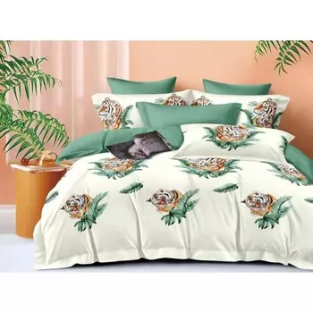 Постельное бельё 2 сп, размер 220x240 см, 175x215 см, 70x70 см - 2 шт