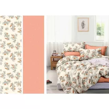 Постельное бельё 2 сп, размер 220x240 см, 175x215 см, 70x70 см - 2 шт