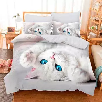 Постельное бельё 2 сп, размер 220x240 см, 175x215 см, 50x70 см - 2 шт