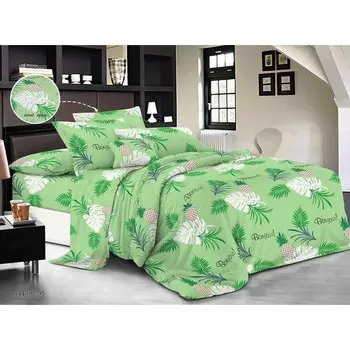 Постельное бельё 2 сп, размер 175x215 см, 175x215 см, 70x70 см - 2 шт