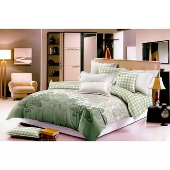 Постельное бельё 2 сп, размер 175x210 см, 175x210 см, 70x70 см - 2 шт