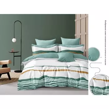 Постельное бельё 2 сп, размер 220x240 см, 175x215 см, 70x70 см - 2 шт