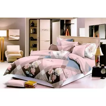 Постельное бельё 2 сп, размер 175x210 см, 175x210 см, 70x70 см - 2 шт