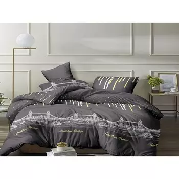 Постельное бельё 2 сп, размер 175x215 см, 175x215 см, 70x70 см - 2 шт