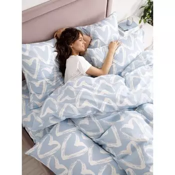 Постельное бельё 2 сп, размер 200x214 см, 175x215 см, 70x70 см - 2 шт