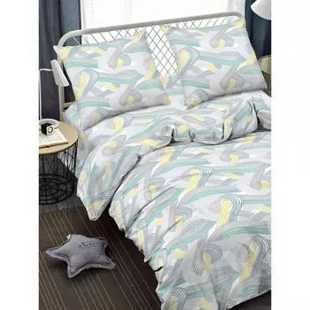 Постельное бельё 2 сп, размер 180x210 см, 175x215 см, 70x70 см - 2 шт