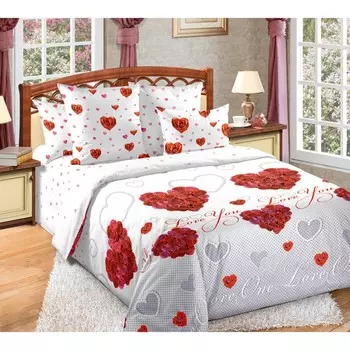 Постельное бельё 2 сп, размер 220х240 см, 185х215 см, 70х70 см - 2 шт