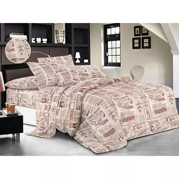 Постельное бельё 2 сп, размер 175x215 см, 175x215 см, 70x70 см - 2 шт