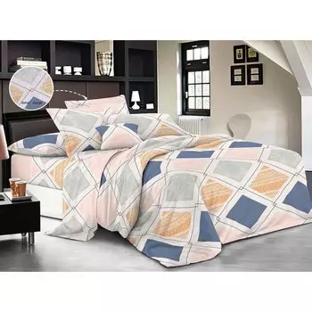 Постельное бельё 2 сп, размер 175x215 см, 175x215 см, 70x70 см - 2 шт