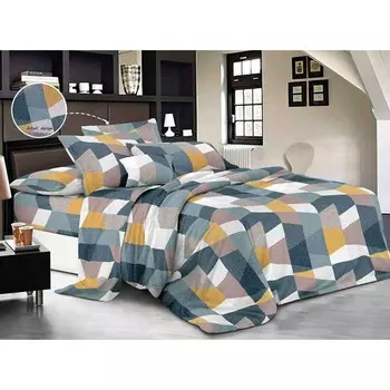 Постельное бельё 2 сп, размер 175x215 см, 175x215 см, 70x70 см - 2 шт