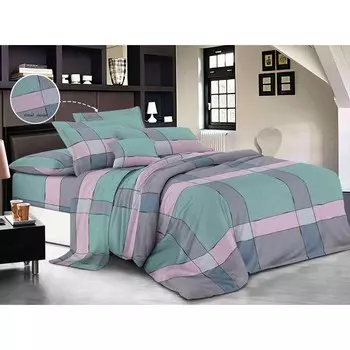 Постельное бельё 2 сп, размер 175x215 см, 175x215 см, 70x70 см - 2 шт