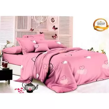 Постельное бельё 2 сп, размер 175x215 см, 175x215 см, 70x70 см - 2 шт