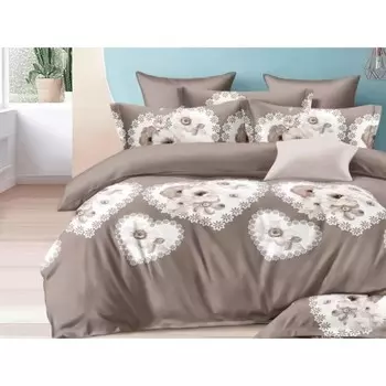 Постельное бельё 2 сп, размер 175x215 см, 175x215 см, 70x70 см - 2 шт