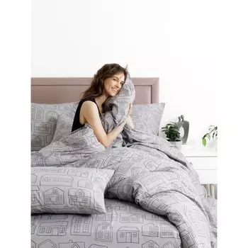 Постельное бельё 2 сп, размер 220x220 см, 175x215 см, 70x70 см - 2 шт