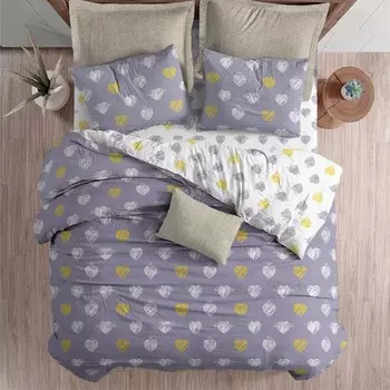 Постельное бельё 2 сп, размер 215x220 см, 175x215 см, 70x70 см - 2 шт
