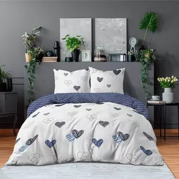 Постельное бельё 2 сп, размер 215x220 см, 175x215 см, 70x70 см - 2 шт