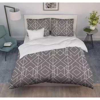 Постельное бельё 2 сп, размер 200х220 см, 175х215 см, 70х70 см - 2 шт