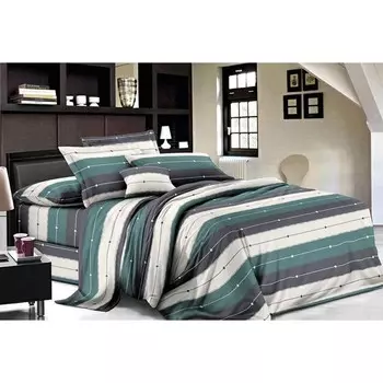 Постельное бельё 2 сп, размер 220x240 см, 175x215 см, 70x70 см - 2 шт