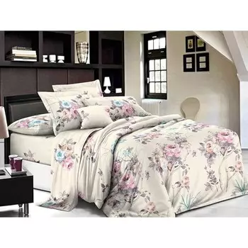 Постельное бельё 2 сп, размер 175x215 см, 175x215 см, 70x70 см - 2 шт