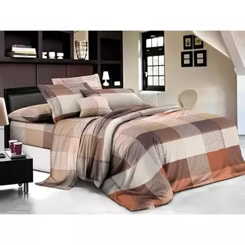 Постельное бельё 2 сп, размер 175x215 см, 175x215 см, 70x70 см - 2 шт