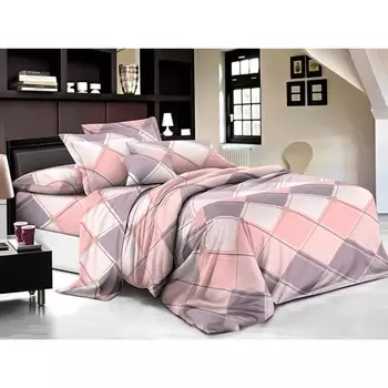 Постельное бельё 2 сп, размер 175x215 см, 175x215 см, 70x70 см - 2 шт