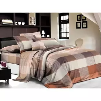 Постельное бельё 2 сп, размер 220x240 см, 175x215 см, 70x70 см - 2 шт