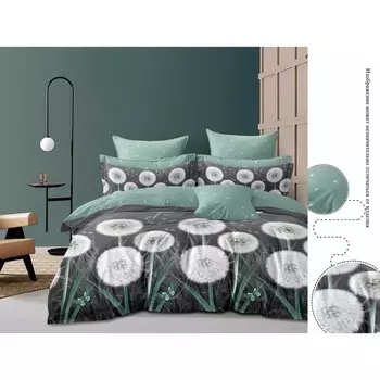 Постельное бельё 2 сп, размер 220x240 см, 175x215 см, 50x70 см - 2 шт