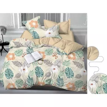 Постельное бельё 2 сп, размер 220x240 см, 175x215 см, 70x70 см - 2 шт